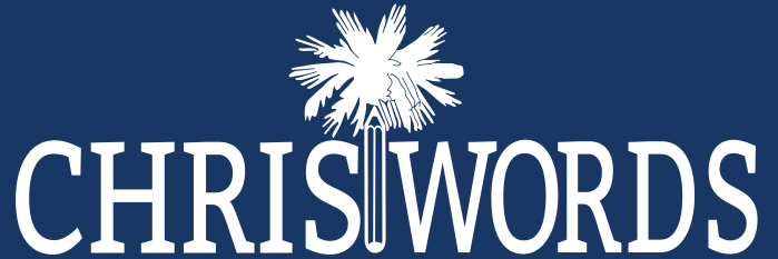 Chris Words Logo-Blue v3